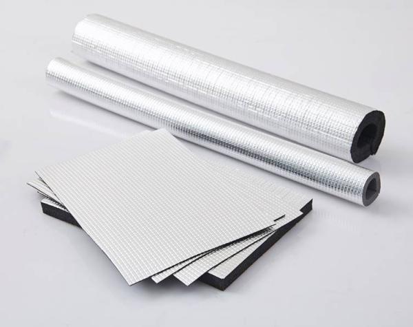 1/4 - 5/8 Insulated Copper Coil Line Set Seamless Pipe Tube for HVAC Refrigerant White Insulation PE Foam