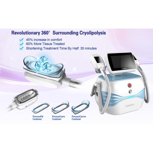 Cryo 360 Fat Freezing Machine 3 Handles Portable Cryotherapy Machine
