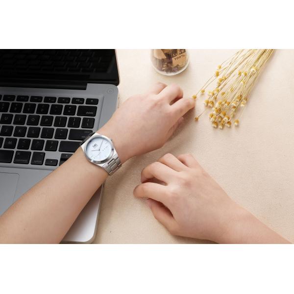 Printed Dial Custom Design Watches Water Resistant 3ATM Stainless Steel Strap Watch