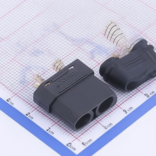 Changzhou Amass Elec XT90H-FGB wire to board 2 pin connector with optional