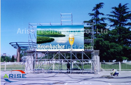 P8mm outdoor full color rental LED display，Energy Saving Rental Led Screen P8mm Outdoor Le