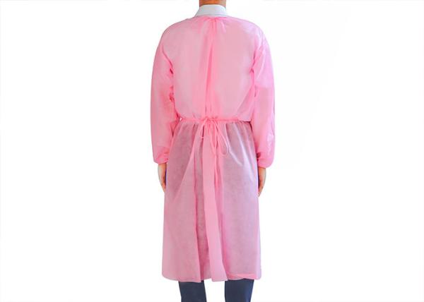 Pink Disposable Surgical Clothing Protective Clothing For Semi Permanent Makeup