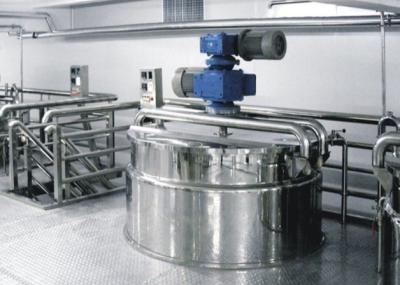 65rpm 3600L Liquid Detergent Mixer Liquid Chemical Mixing Machine Dish Washing