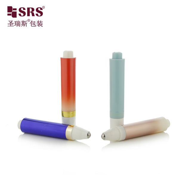 AY 10ML 15ML Luxury Eye Gel Airless Roller Bottle Massage Applicator