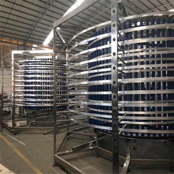                  Sample Customization Industrial Pizza/Ice Cream/Dumpling/Bread Quick Freezing Single Spiral Cooling Tower             