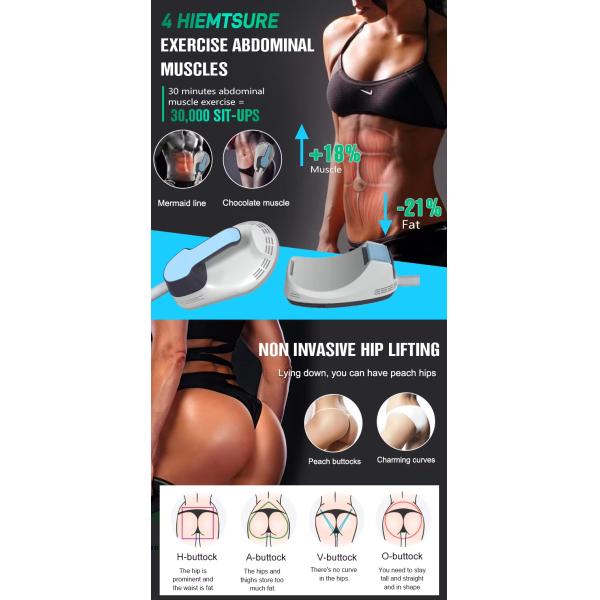 532 Nm Green Light Laser Red Light 10d Laser Fat Reduction Ems Abdominal Machine