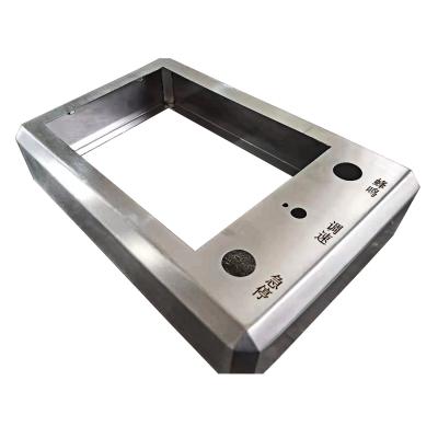 CAD DWG CNC Metal Fabrication Parts Nickel plating Sheet Metal Laser Cutting Working