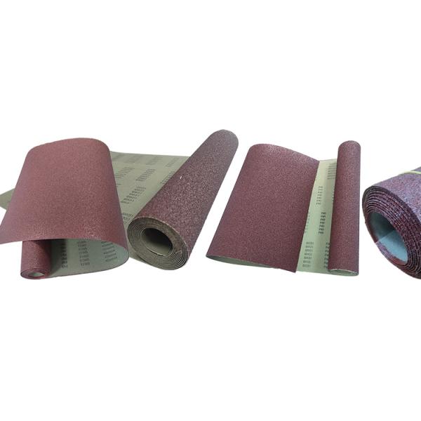 Professional Design Cloth Backing Sandpaper Roll 1400mm*50M for Wood and Metal GXK51