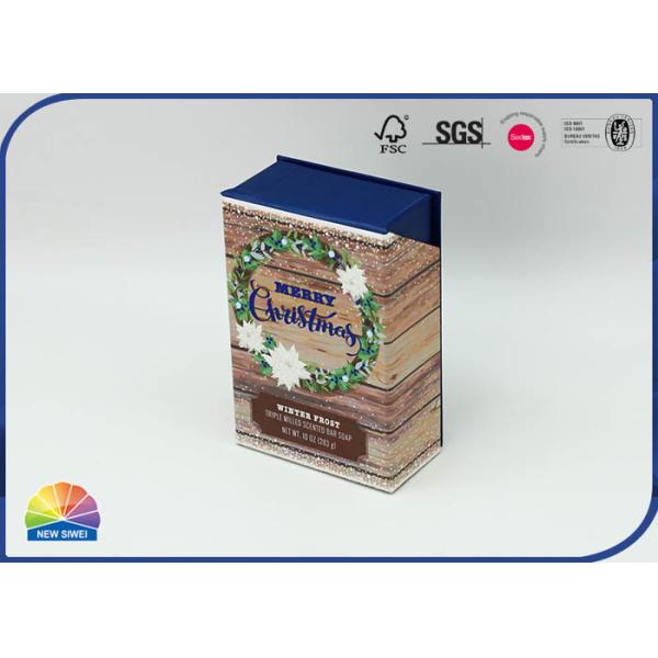 коробка сальто пакета обручального кольца Origami печати 4c верхняя жесткая бумажная