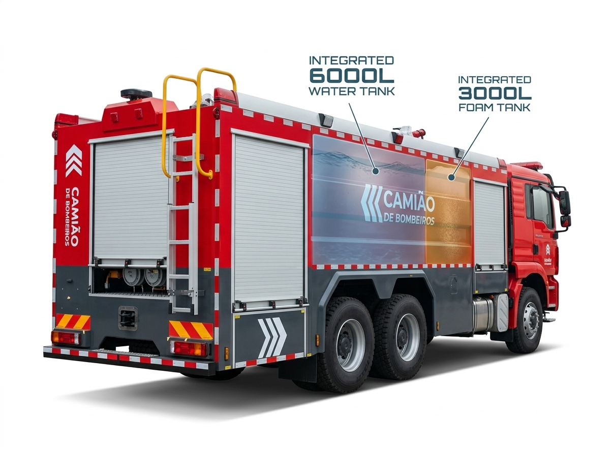 SHACMAN F3000 6x4 Foam Fire Truck 6000L Water 3000L Foam Tank Weichai WP10 340HP CB10/60 Fire Pump