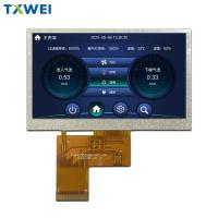 4.3 pouces 480*272 Panneau d'affichage médical industriel RGB Interface Écran LCD
