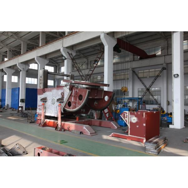 10000kg Сварный стол Наклон / вращающийся сварный позиционировщик с 400-4000 мм 0,1-1 Rpm рабочий стол