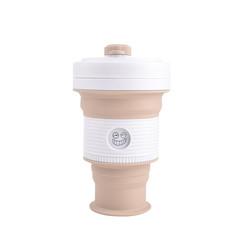 18 oz copos de borracha para beber produtos domésticos de silicone parede dupla