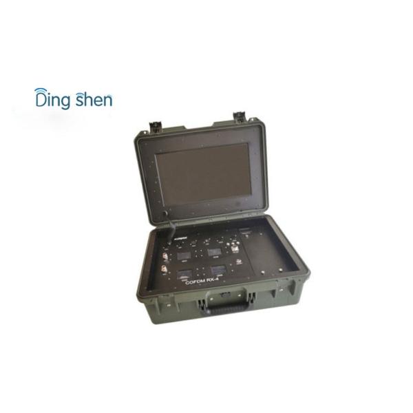 Briefcase Portable Hd Receiver Wireless 4Channel With Remote Control