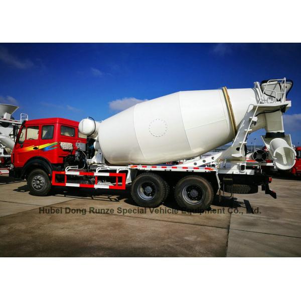 Beiben 2534 RHD / LHD Concrete Mixer Truck EURO 3/5 Heavy Duty 10-12m3