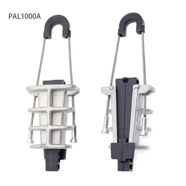 High Strength Metal Cable Optic Tension Clamp Dead End Anchoring Wedge Clamp Fiber