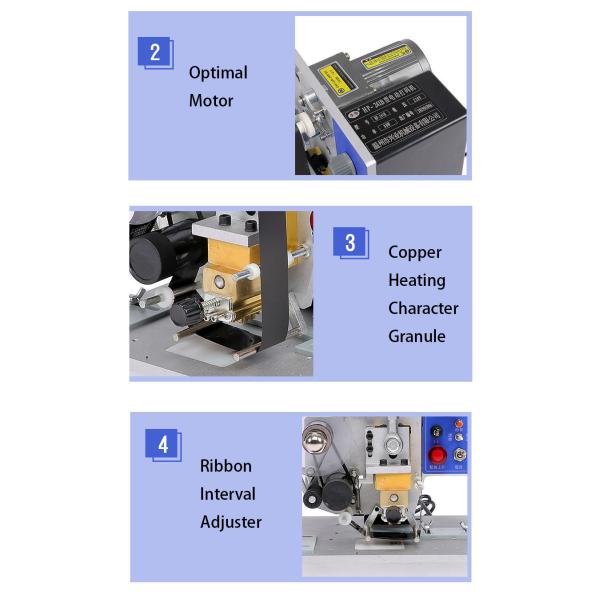 Бесполезная операция HP-241B Кодирующая машина горячего штампования Дата истечения срока действия партии