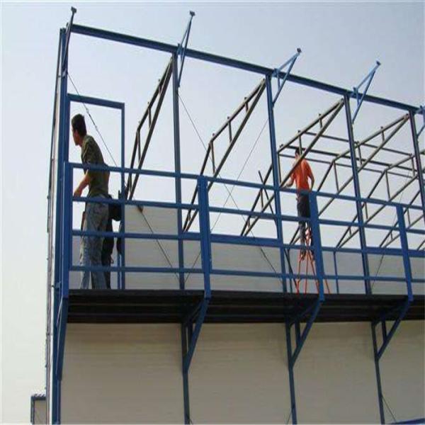 lightweight steel structure K type prefabricated house with 8 grade earthquake resistance