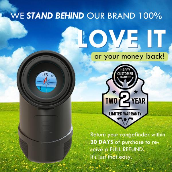 Black 8X Sport Laser Rangefinder For Golf Rangefinder Gift Distance Measuring