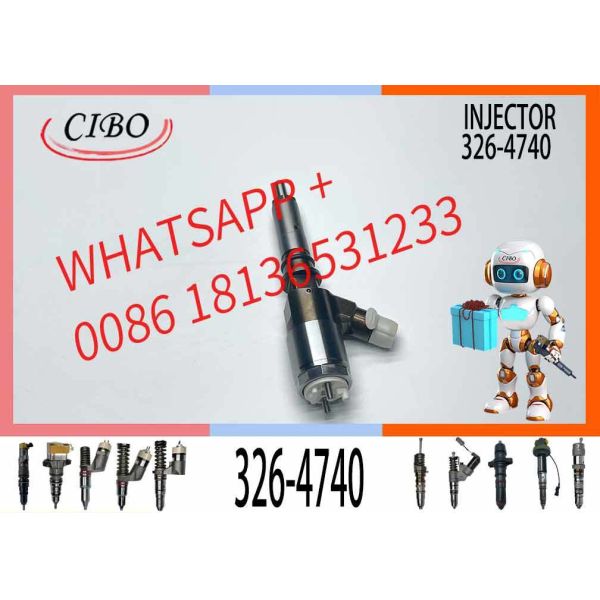 New 326-4700 Diesel Fuel Injector Carter C6.4/4.2/6.6 Excavator Engine (Models 326-4700/320-0677/326-4740) OE 16010-5R1-315 CN