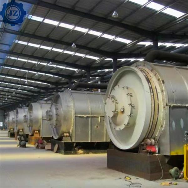 30T-50T Batch Type Waste Tyre Oil Pyrolysis Plant For Recycling Used Tire