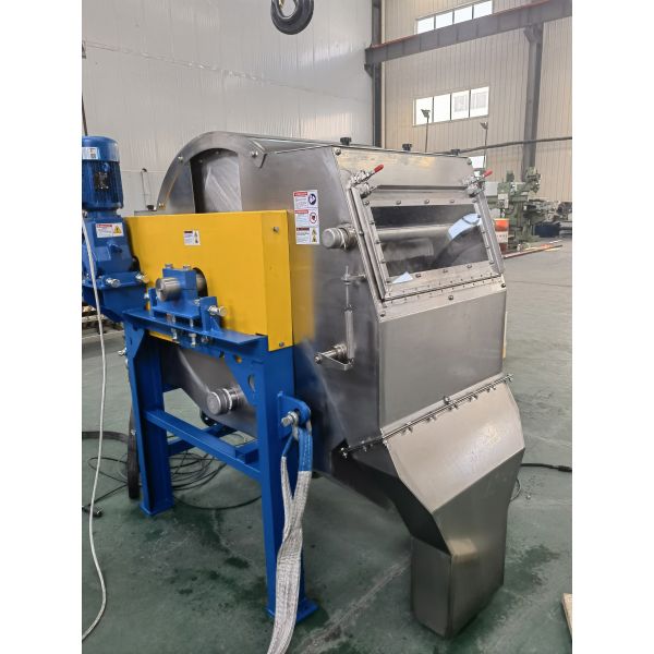 Rotary Drum Magnetic Separator with 3500–12000 Gauss Magnetic Field, Continuous Rotary Design, and Adjustable Speed Drive