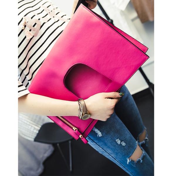 2016 new leather handbag lady leather clutch evening bags