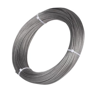 Compliant With API Drilling Galvanized 6X19 + FC Line Contact Sand Line Steel Wire Rope