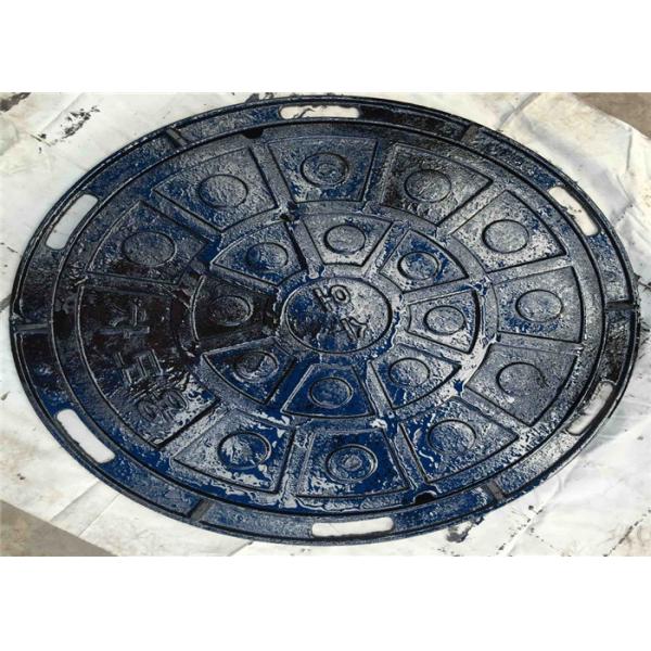 Industry 500mm Circular Manhole Cover Airtight Inspection Cover EN 124 B125