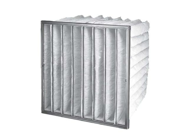 2000CFM F6 Pocket Filter Low Resistance Fiberglass Rigid Pocket Filter