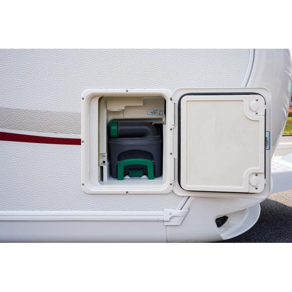 Remorque sur terre campante de lits de la remorque de campeur de famille de climatisation 1-2