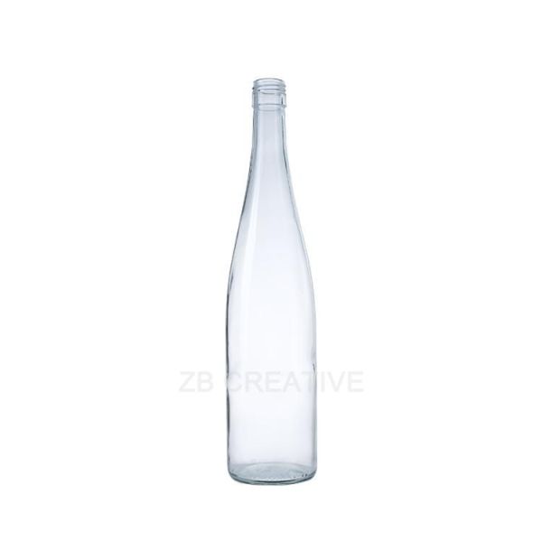 750ml Slim Hock Rhine Glass Bottle Screw Top 518G For Riesling & Rose Wine 5716S-1