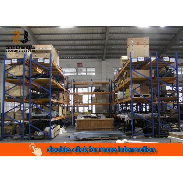 100-120kg/Layer Light Duty Storage Rack  , Warehouse Powder Coated Steel Rack