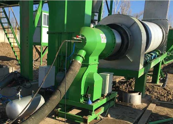 High Performance 320 T/H Bitumen Hot Mix Plant With House Dust Filter