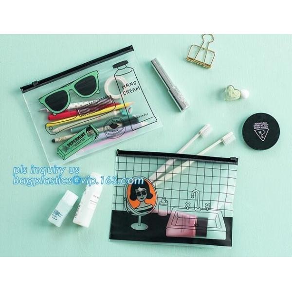 Slider Zipper PVC Pouch Clear Vinyl PVC Zip lockk Bag, slider zipper pvc pouch clear vinyl pvc Zip lockk bag, vinyl pvc eva