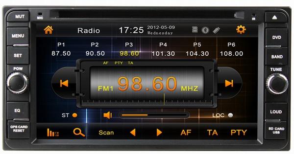 car multi media player for Toyota Avanza /Vios 2003-2010 with Dual zone OCB-6957