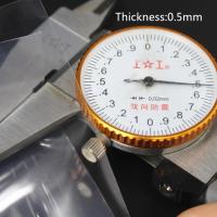 0.1-0.8mm Silicone Rubber Sheet 50m Roll, 7.5Mpa Tensile Strength