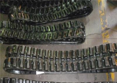 Yanmar Rubber Tracks , 180 * 72 * 37mm Mini Crawler Tracks