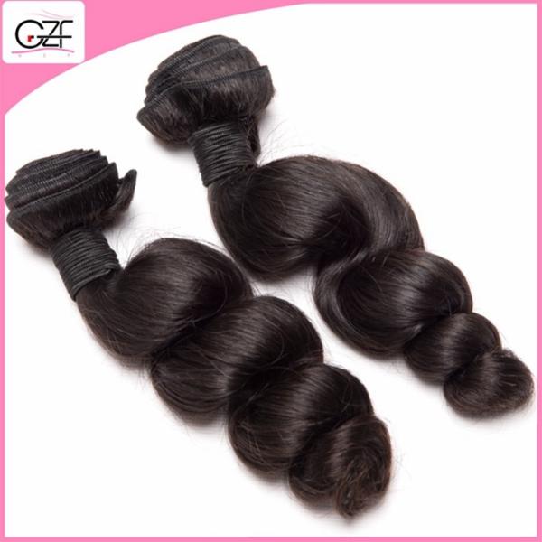 Can Be Dyed and Permed Hair Double Weft No Shedding  Virgin Brazilian Ocean Wave Hair