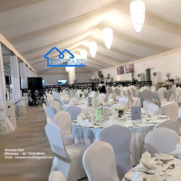 Outdoor Waterproof Wedding Marquee Tent Multipurpose Big Conference Event Canopy Structure