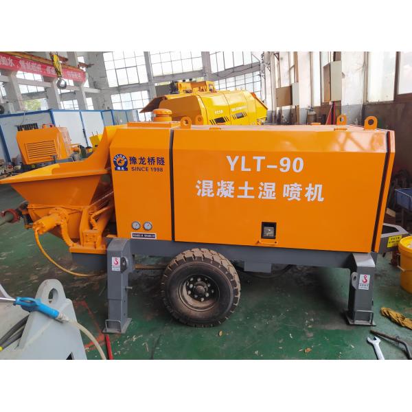 Putty Spray Machine Cement Mortar Spraying Gun Motor Power 45kw for School Renovation