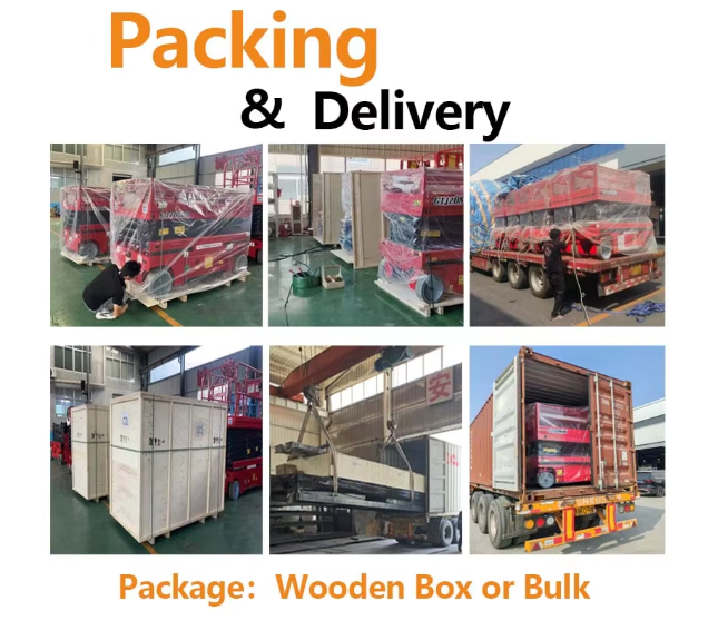 500 Kg Electric Articulating Boom Lift 4m-18m Mobile Lifter Electric Scissor Lifts Lifting Platform