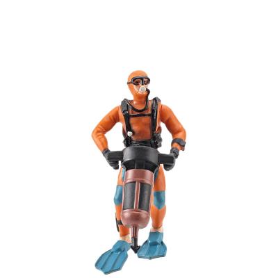 Model Toy People At Work Diver Figure Pretend Professionals Figurines Career Figures  Toys for Boys Girls Kids