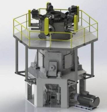 Известняк 400ton в мельницу шарика цемента часа