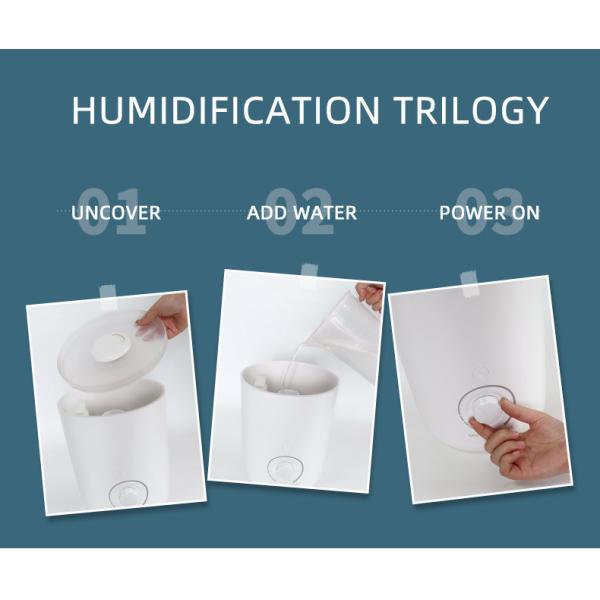 Smart Auto Shut-Off and Colorful Night Light 3.0L Air Humidifier for a Peaceful Sleep