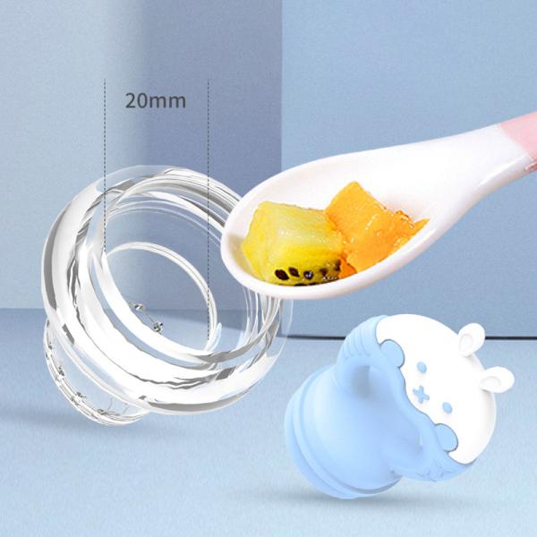 Feeding Fruit And Vegetable Silicone Bite Baby Food Grade Silicone Feeding Tool Baby Soothing Teeth Grinding Pacifier