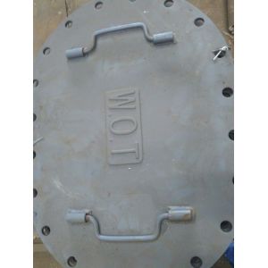 Couvertures de trou d'homme en acier marines de bateau, matériel encastré marin de trappe de bateau