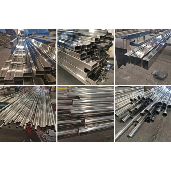 304 Seamless Stainless Steel Tube Pipe 316L 9.0mm 3 Inch Welding Round Section