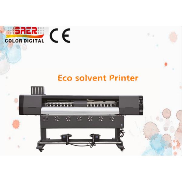Impressora de solventes ecológicos profissional para publicidade de etiquetas de vinil
