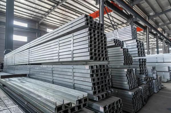 Perfil revestido preto de aço inoxidável galvanizado da seção U de 3mm U